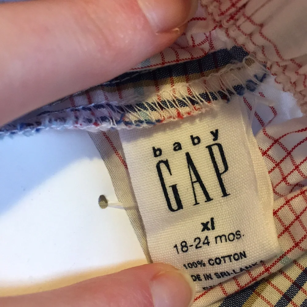 NWT & NWOT Gap plaid shorts